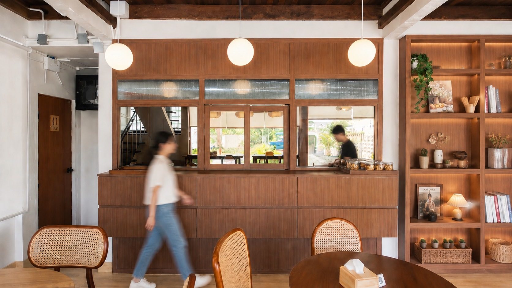 แสงธรรมชาติ natural light opening Baan Maria cafe BKK — inhaus by agd+r