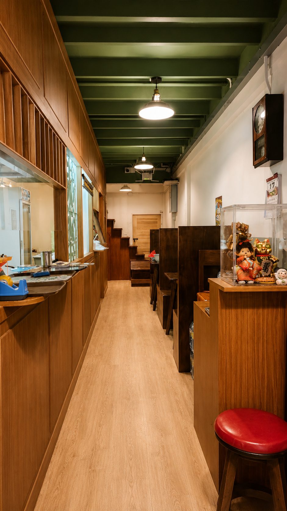 bar counter area Gold Tiao BKK interior design — inhaus by agd+r